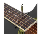 String Distance Ruler Guitar Measuring Set String Distance Height Radian Ruler Steel Gauge Tools