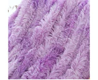 Tie-dye Blanket, Sofa Rainbow Blanket, Winter Double-layer Gift Plush Blanket, Crystal Blanket 130x160cm,Purple