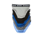 10 Pack Bonds Mens Assorted Cotton Hipster Briefs Undies Underwear