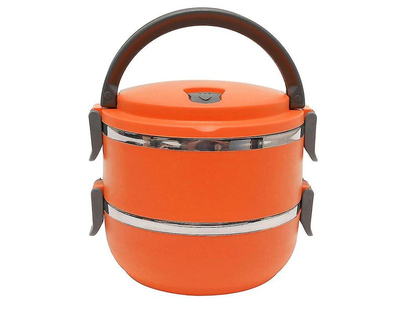 Stainless Steel Insulated Lunch Box Bento Food Picnic Container Leakproof(1pcs)