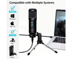 USB Podcast Microphone WOQED USB Condenser Microphone for Computer Microphone for Gaming