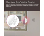 WiFi Door Sensor, Tuya Smart Door/Window Sensor, Detect Open/Close, Support USB Charged