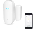 WiFi Door Sensor, Tuya Smart Door Window Sensor,Wireless Window Sensor Real-time Alarm Compatible