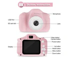 Mini SLR camera, kid's camera-pink