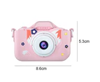 Children's cartoon camera, mini fun camera,-pink