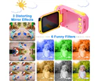 DV camera for children, digital camera toys-pink