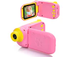 ishantech Kids Digital Video Camera Toys for 3-10 Years Old Girls 1080P 2.4 inch IPS Screen Camera(Pink)