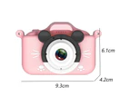 Mini camera Children's gift Children's digital camera HD 2000W pixel front and rear dual camera-