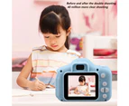 Children's digital camera high-definition cartoon can take pictures Children's mini camera toy-blue