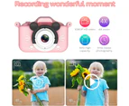 Mini camera Children's gift Children's digital camera HD 2000W pixel front and rear dual camera-