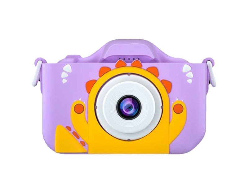 Children's cartoon camera, mini fun camera,-purple