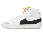 Nike Men's Blazer Mid '77 Jumbo Sneakers - White/Black/Sail