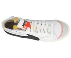 Nike Men's Blazer Mid '77 Jumbo Sneakers - White/Black/Sail