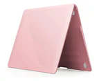 For MacBook Air 11 Inch Case Model A1370 A1465, Soft Touch Plastic Hard Shell Cover with Keyboard Cover for Apple Mac Air 11" Pink