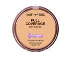 BYS Make Up Full Coverage Pressed Powder Foundation Compact Medium Beige
