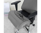 Elastic Gaming Chair Slipcover Anti-dust Stretch Seat Chair Cover Grey