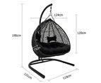 Duke Double Hanging Egg Chair - Egg Chairs -