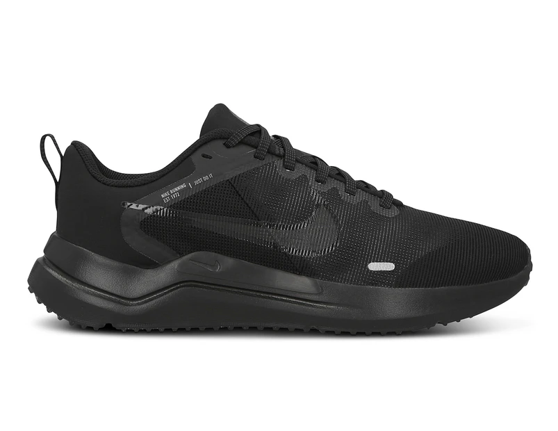 Nike Women's Downshifter 12 Running Shoes - Black/Dark Smoke Grey ...