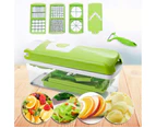 13IN1 A Food Slicer Fruit Cutter Dicer Nicer Container Chopper Peeler Vegetable