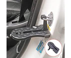 Car Door Steps Folding Door Steps With Safety Hammer Function U-hook Pedals For Easy Access To Roof And Roof Racks, Universal Door Steps For Car Roof