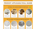 Wall Tiles, Self Adhesive Wall Tiles, Tile Decals On Wall For Bedroom, Kitchen, Bathroom (10 Pieces)