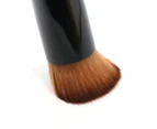 Professional Women Flat Liquid Foundation Brush Anti Skid Face Cosmetic Tool--Black