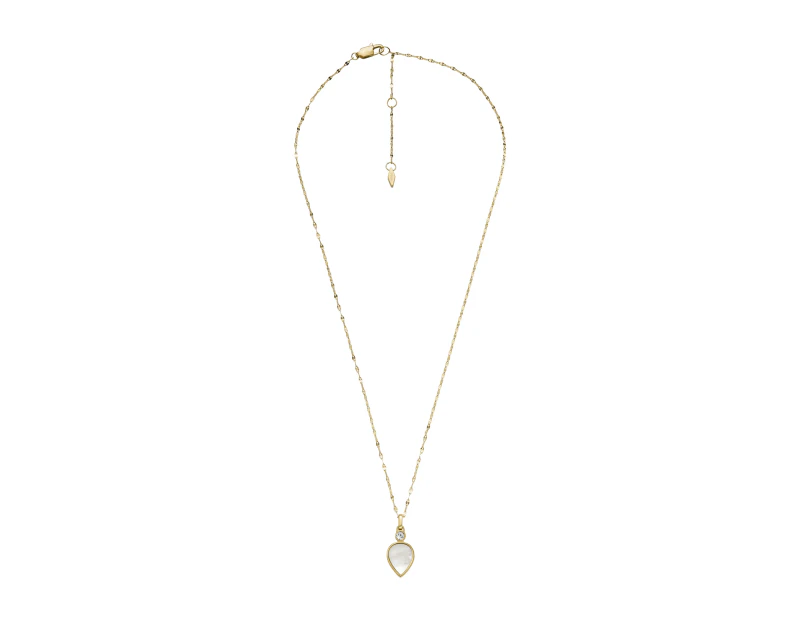 Fossil Fashion Gold Necklace JF04248710