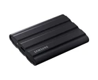 Samsung T7 Shield 4TB Rugged Portable External SSD - Black USB-C - IP65 Rated [MU-PE4T0S/WW]