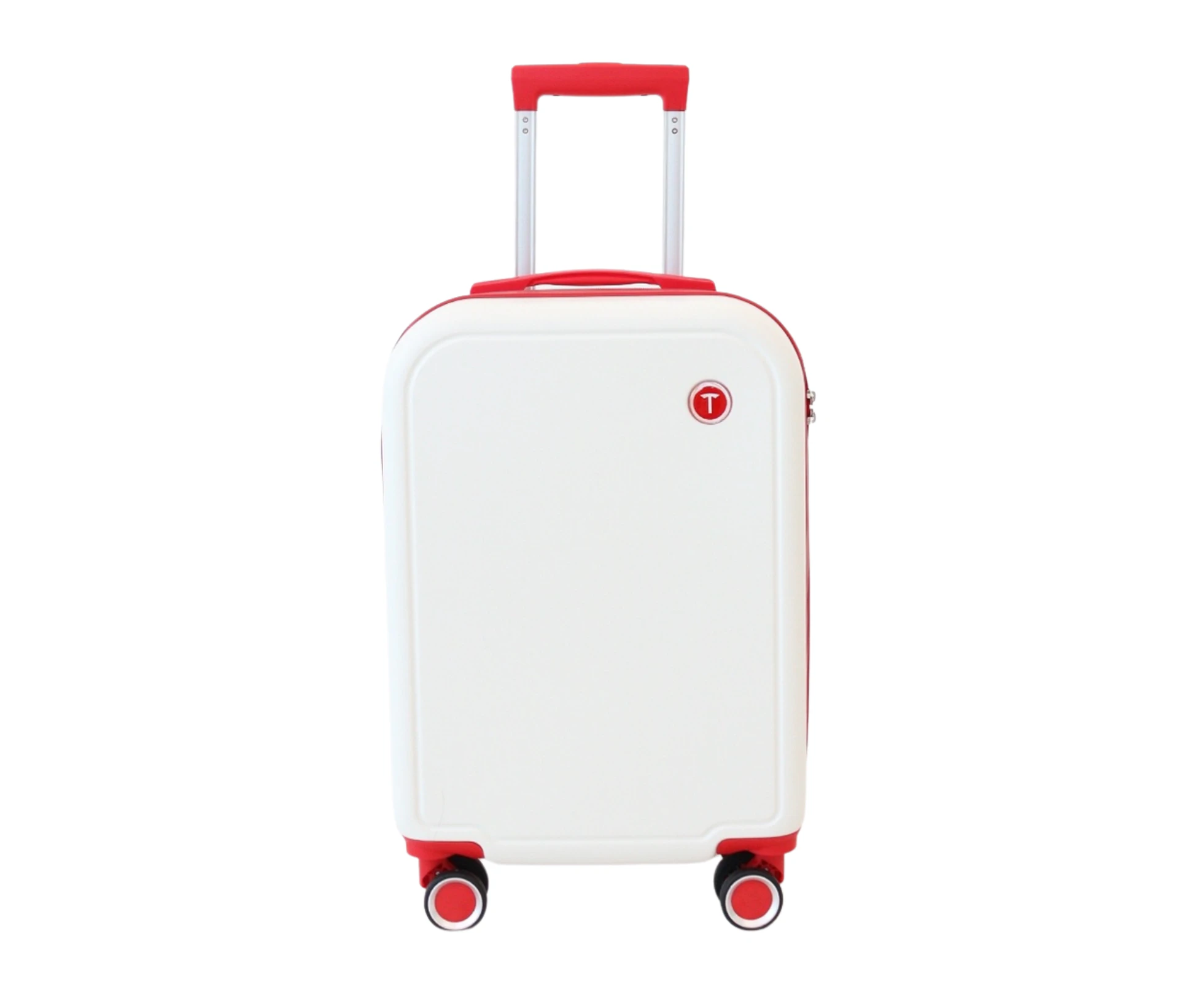 TPartner Hardshell Checked Luggage Bag Travel Trolley TSA 29" - White