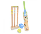 Bluey Wooden Cricket Set