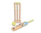 Bluey Wooden Cricket Set