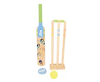 Bluey Wooden Cricket Set