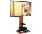 Free Standing Tall TV Stand Mount with Shelf for 32" to 65" Samsung Sony LG TV