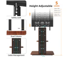 Free Standing Tall TV Stand Mount with Shelf for 32" to 65" Samsung Sony LG TV