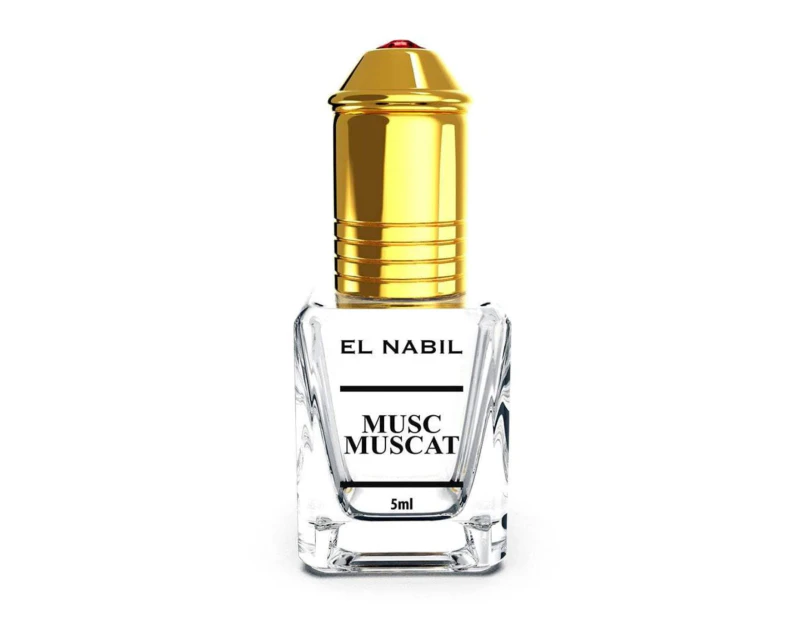 MUSK MUSCAT Perfume Extract 5ml Natural Essential Oil For Women - Elegant Floral Fruity Smell