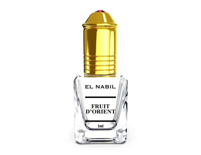 MUSK FRUIT de ORIENT Perfume Extract 5ml Natural Essential Oil For Women - Sweet White Musk And Fruity Smell