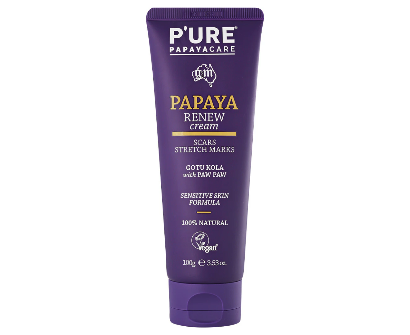 P'URE Papayacare Papaya Renew Cream (Gotu Kola with Paw Paw) 100g