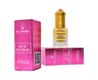 MUSK RED ROSE Perfume Extract 5ml Natural Essential Oil For Women Romantic Scent Of Purity With White Musk