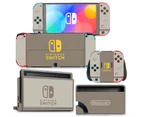 Nintendo Switch OLED Skin Sticker Kawaii Cartoon Vinyl Decal Protective Film for NS Console & Joy-Con Controller & Dock - TN-NSOLED-0428