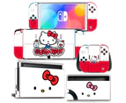 Nintendo Switch OLED Skin Sticker Kawaii Cartoon Vinyl Decal Protective Film for NS Console & Joy-Con Controller & Dock - TN-NSOLED-1799