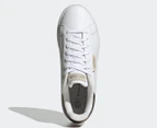 Adidas Women's Court Silk Sneakers - Cloud White/Champagne Met