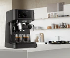 DéLonghi 1L Stilosa Manual Coffee Machine - Black | EC230BK