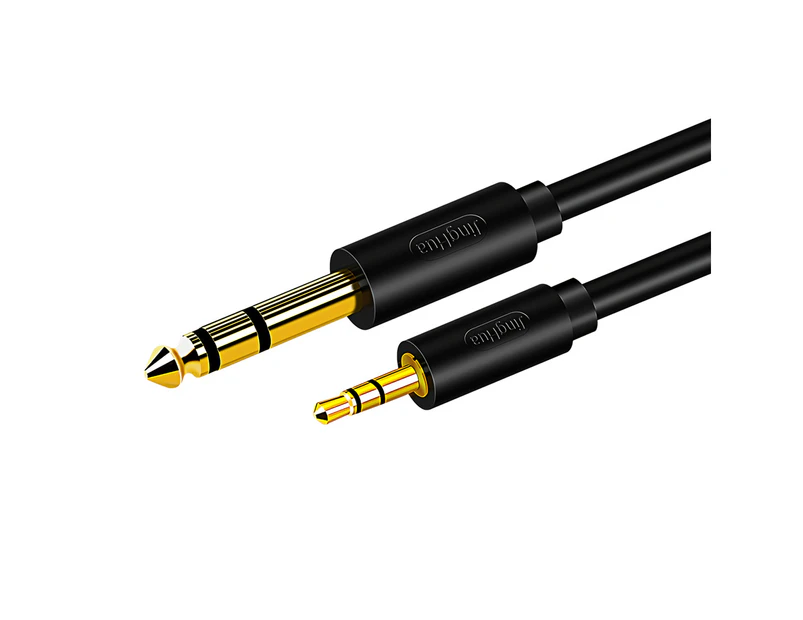 Premium 6.5mm (6.35mm) 1/4" Stereo Audio Male Jack to 3.5mm Male Plug Cable 5M 3M 1.5M Copper Core Cord Gold Plated - 5M