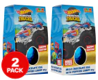 2 x Hot Wheels Milk Chocolate Egg w/ Popping Candy 40g