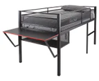 X Rocker Sanctum Gaming Mid Sleeper Bed w/ Desk