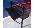 X Rocker Sanctum Gaming Mid Sleeper Bed w/ Desk