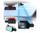 HD 1080P Car Dual Lens Dash Cam Front and Rear Video Recorder Camera G-sensor