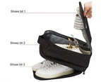 Waterproof Travel Shoe Bag Holds Shoes Storage Pouch Holder Black