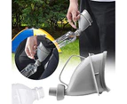 Unisex Female Male Reusable Portable Urinal Device Travel Mobile Toilet Camping Pee Urinal Outdoor Emergency Sitting Standing Urination1pc-grey