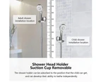 Shower Stand, Adjustable Shower Suction Cup Wall Mounted Shower Head Stand (1 Piece)
